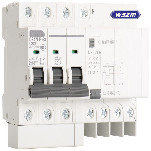 Leakage circuit breaker