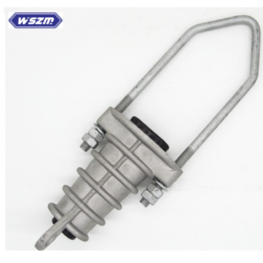 Wedge type strain clamp