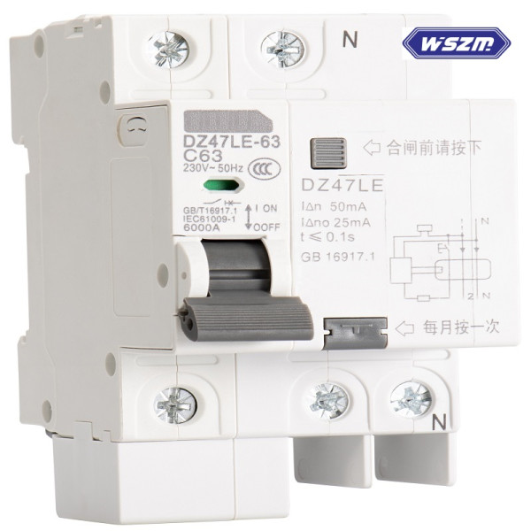 Leakage circuit breaker