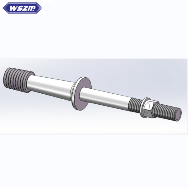 Steel Pin Spindle with Bolt