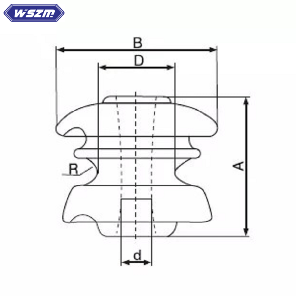 Porcelain Shackle Insulator