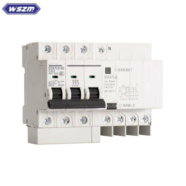 Leakage circuit breaker