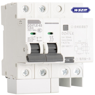 Leakage circuit breaker