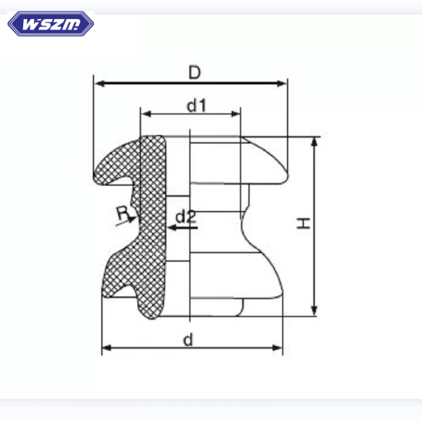 Porcelain Shackle Insulator